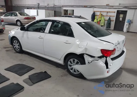 2010 Toyota Corolla Le из США, поврежденный, VIN JTDBU4EE4A9096897